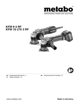 Metabo KFM 18 LTX 3 RF Instrucciones de operación