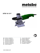 Metabo KFM 16-15 F Instrucciones de operación