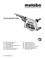 Metabo TE 24-230 MVT CED Instrucciones de operación