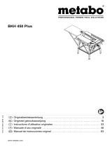 Metabo BKH 450 Plus 5,50 DNB Instrucciones de operación