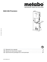 Metabo BAS 505 Precision DNB Instrucciones de operación