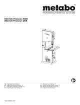 Metabo BAS 505 Precision DNB Instrucciones de operación
