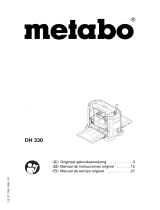 Metabo DH 330 Instrucciones de operación