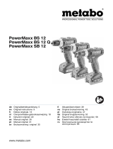 Metabo PowerMaxx SB 12 Instrucciones de operación