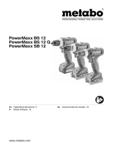 Metabo PowerMaxx SB 12 Instrucciones de operación