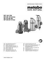 Metabo SP 28-50 S Inox Instrucciones de operación