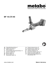 Metabo BF 18 LTX 90 Instrucciones de operación