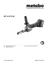 Metabo BF 18 LTX 90 Instrucciones de operación