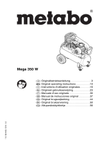 Metabo Mega 350 W Instrucciones de operación