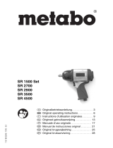 Metabo SR 1500 Set Instrucciones de operación