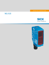 SICK WLA16 Instrucciones de operación