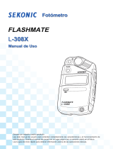 Sekonic FLASHMATE L-308X Instrucciones de operación