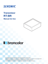 Broncolor SpeedMaster L-858D-U + RT-BR Transmitter Module Bundle Kit Instrucciones de operación