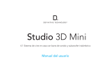 Definitive Technology Studio 3D Mini Manual de usuario