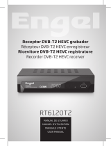 Engel Receptor DVB-T2 HEVC grabador Manual de usuario