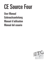 ETC CE Source Four Manual de usuario