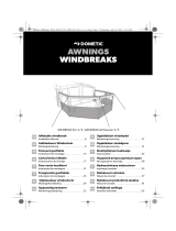 Dometic Air Break Pro 3/5 Awnings Windbreaks Guía de instalación