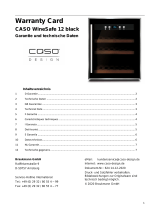 Caso WineSafe 12 Black Instrucciones de operación