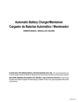 Schumacher Electric FR01542 Automatic Battery Charger/Maintainer El manual del propietario