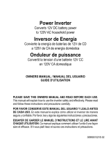 Schumacher Electric PI-140 140 Watt Analog Power Converter El manual del propietario