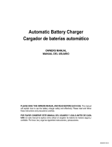 Schumacher Electric FR01537 Automatic Battery Charger El manual del propietario