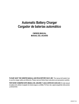 Schumacher FR01539 Automatic Battery Charger El manual del propietario