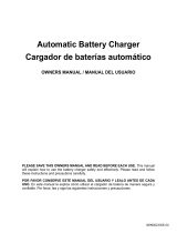 Schumacher Electric FR01576 Automatic Battery Charger El manual del propietario