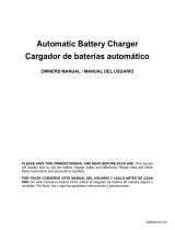 Schumacher FR01577 Automatic Battery Charger El manual del propietario