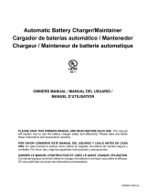 Schumacher SC1272 Automatic Battery Charger/Maintainer UL 92-1 El manual del propietario