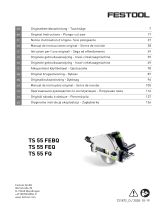 Festool TS 55 FEBQ-Plus-FS Instrucciones de operación