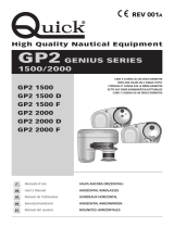 Quick GP2 Genius 2000 Series Manual de usuario