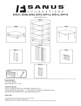 Sanus EFA31 Manual de usuario