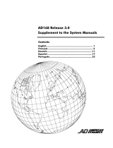 American Dynamics AD168 Supplementary Manual