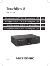 Metronic TouchBox 8 Manual de usuario