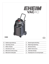 EHEIM Nozzle set and filter for VAC40 El manual del propietario