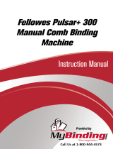 MyBinding Fellowes Pulsar+ 300 Manual de usuario
