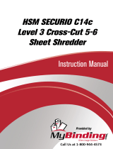 MyBinding HSM HSM2250 Manual de usuario