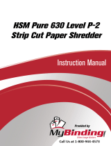 MyBinding HSM HSM2361 Manual de usuario