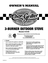 Char Griller 3338 El manual del propietario