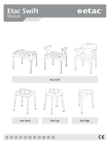 Etac Smart shower stool Manual de usuario