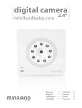 Miniland Baby digital camera 2.4" Manual de usuario