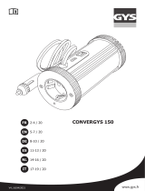 GYS INVERTER CONVERGYS 150 - 12V - 150W El manual del propietario