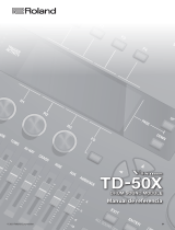 Roland TD-50X Manual de usuario