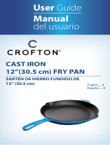 Crofton CAST IRON FRY PAN Manual de usuario