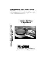 Maxim CM5C Manual de usuario