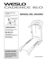 Weslo Cadence 21.0 Cwl Treadmill Manual de usuario