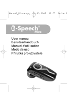 B-Speech Micra Manual de usuario