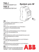 ABB twa-1 Manual de usuario