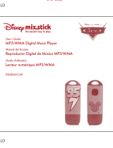 Disney DDA8040-CAR Mix Stick Manual de usuario