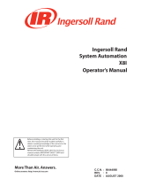 Ingersoll-Rand X8I Manual de usuario